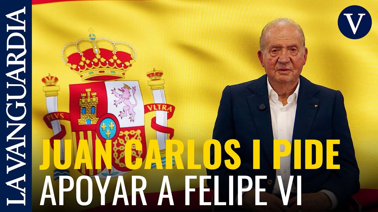 El rey Juan Carlos pide a los jóvenes que apoyen el “duro trabajo” de Felipe VI
