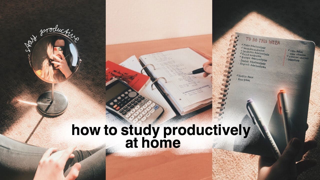 zuhause produktiv lernen // tipps für homeschooling