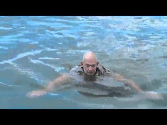 Marine Teaches Us how to survive drowning