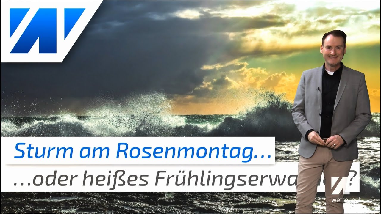 Sturm am Rosenmontag oder heißes Frühlingserwachen? Eisbärkostüm oder Hawaihemd?