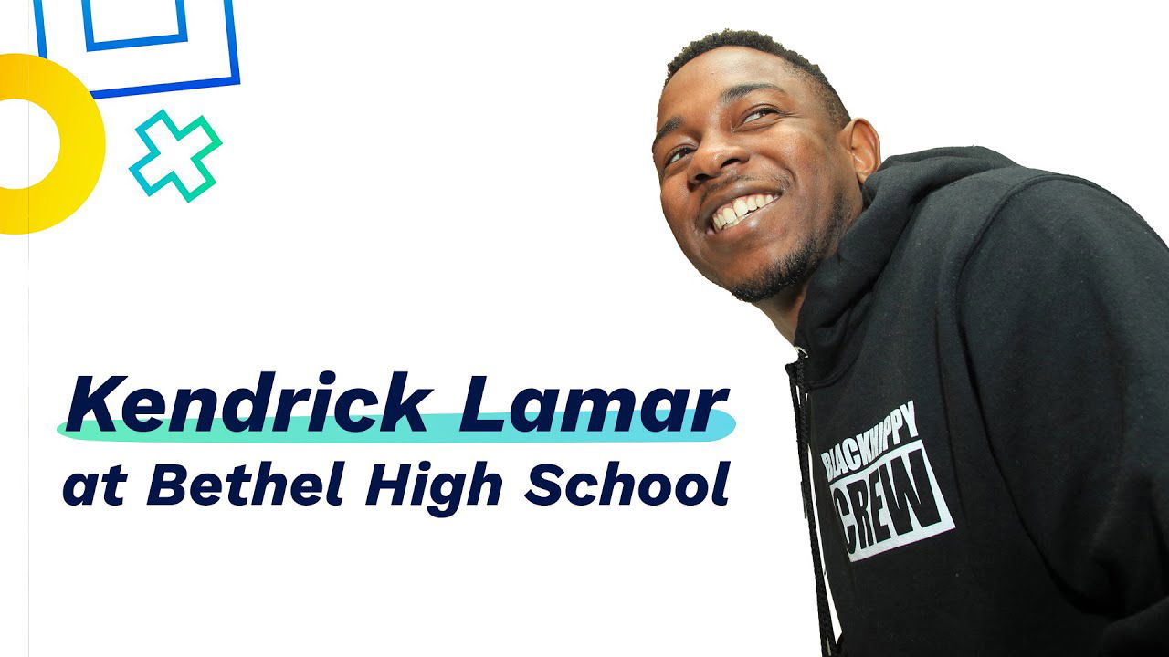 Kendrick Lamar unterrichtet Schüler