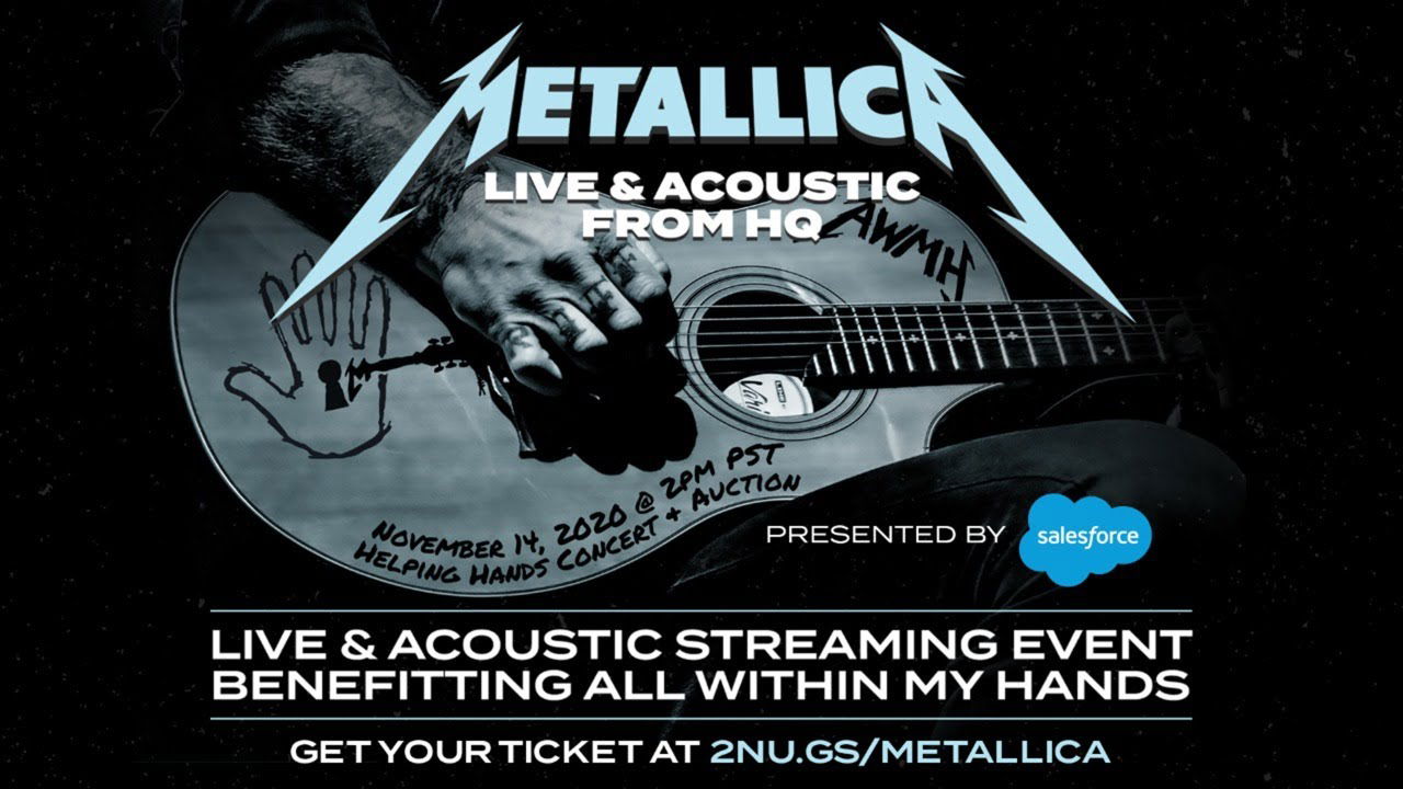 Metallica Helping Hands Concert & Auction: Live & Acoustic From HQ Preview