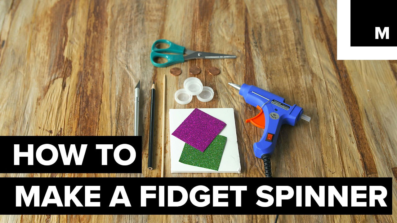 DIY fidget spinner