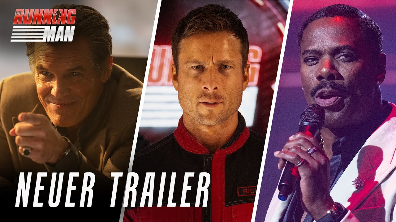 The Running Man | Neuer Trailer (2025 Film) Edgar Wright, Glen Powell, Josh Brolin, Colman Domingo