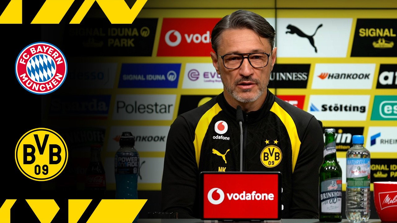 "Wir müssen auf dem allerhöchsten Niveau spielen“ | PK mit Niko Kovac | BVB - Bayern München