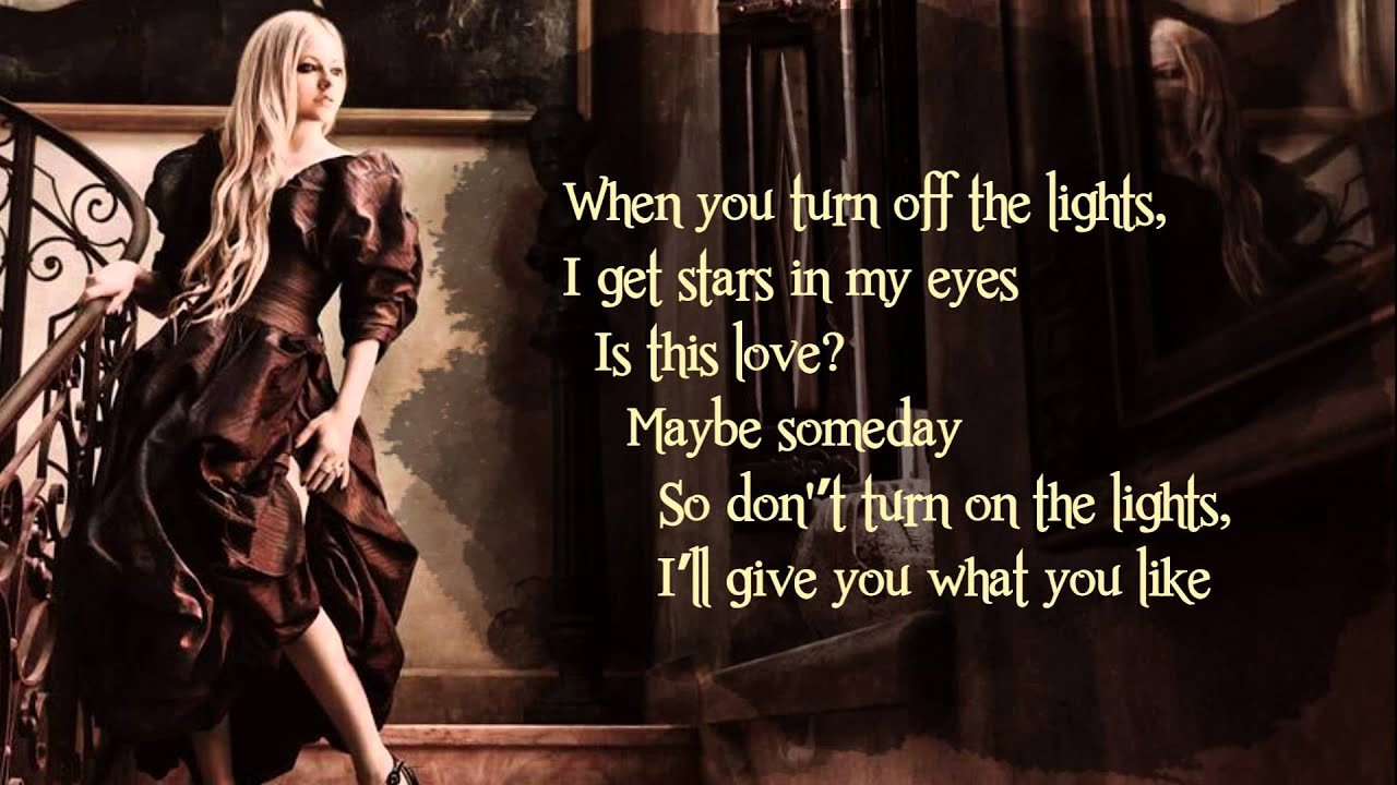 Avril Lavigne - Give You What You Like (Lyric On Screen) HQ