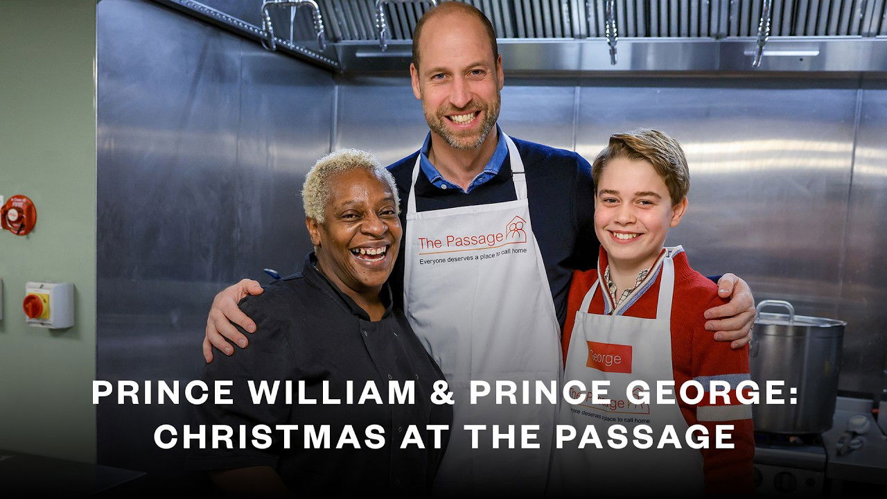 Prince William & Prince George: Christmas at The Passage
