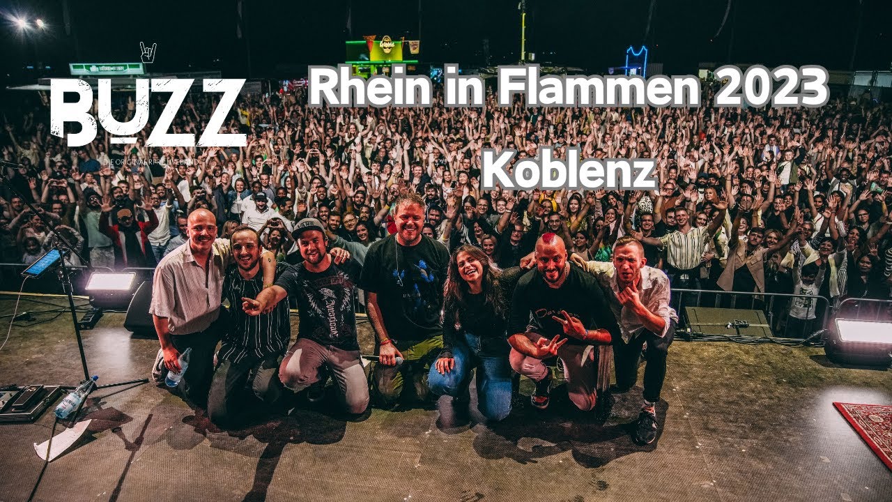 BUZZ - Die RPR1. Partyband (Live bei Rhein in Flammen 2023)