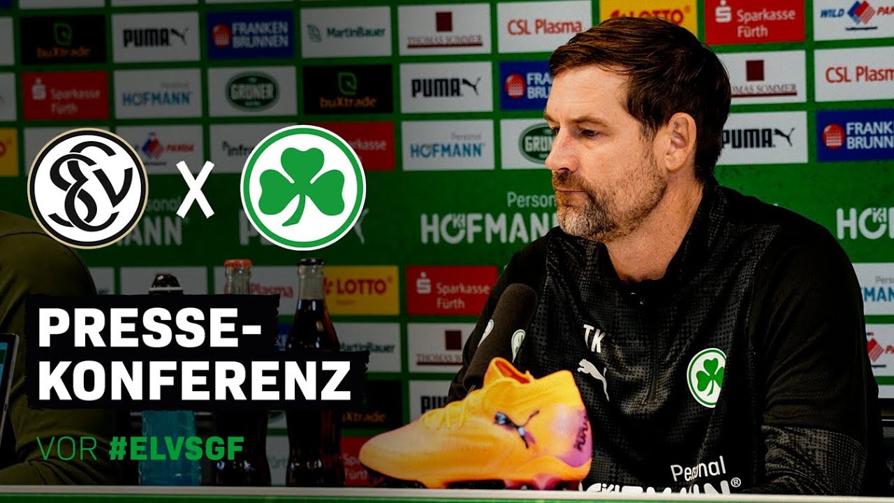 Kleine: "Haben Mut und Überzeugung" | PK vor #ELVSGF