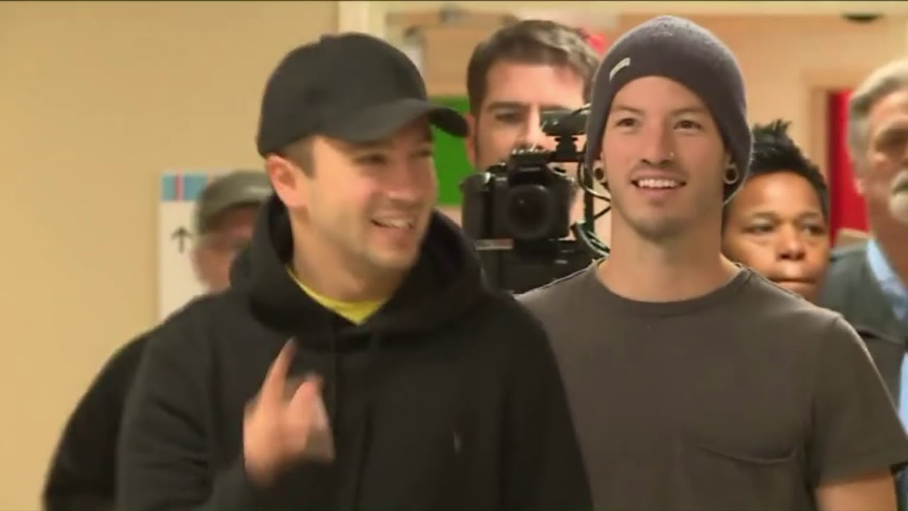 twenty one pilots at Cardinal Glennon Children’s Hospital
