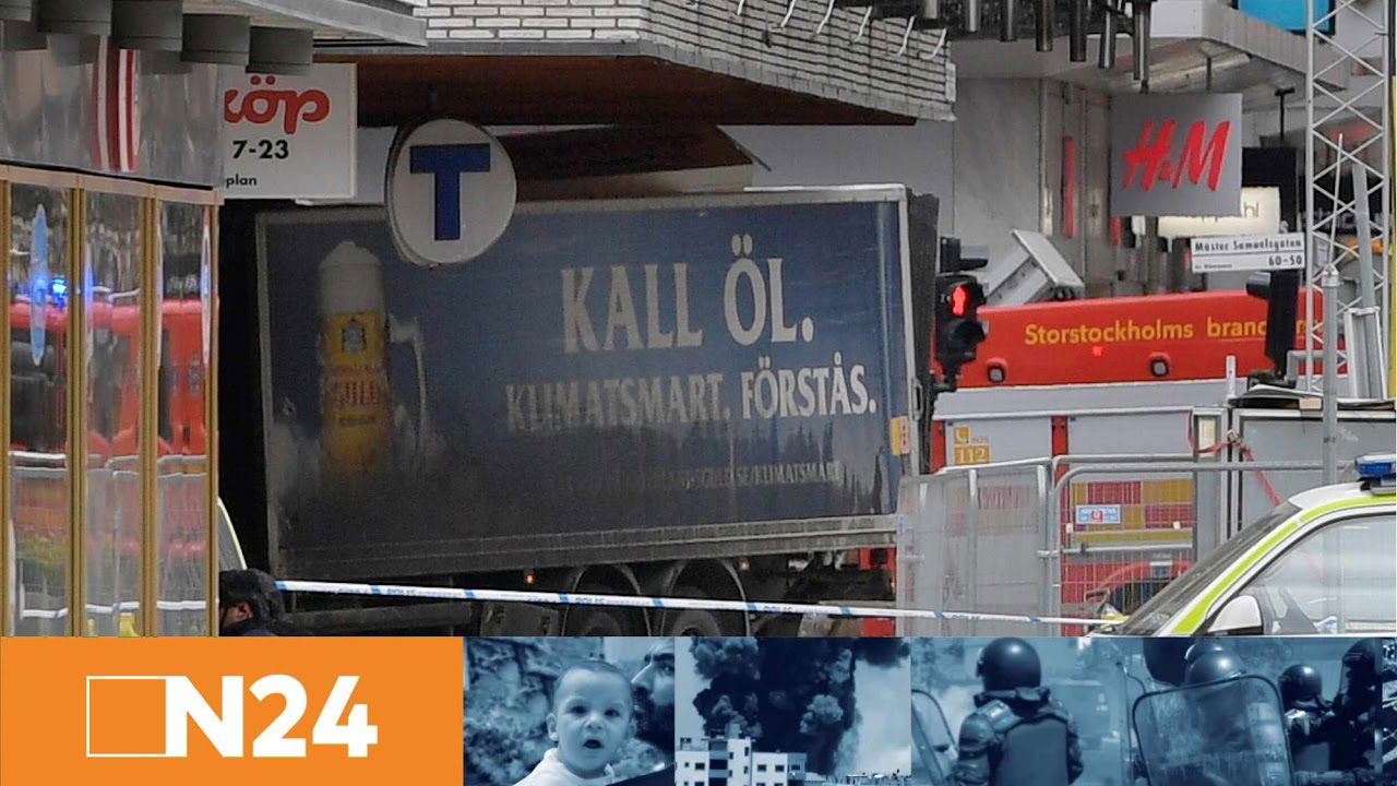 Stockholm: LKW rast in Menschenmenge - Syrien: USA greifen Assad an