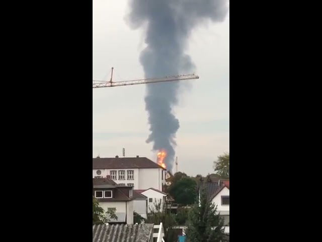 BASF EXPLOSION Ludwigshafen  17.10.2016 live