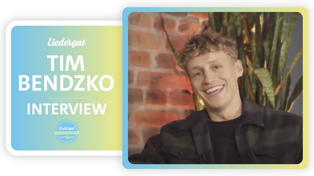 Tim Bendzko Interview 2020 bei Liedergut Music Made in Germany
