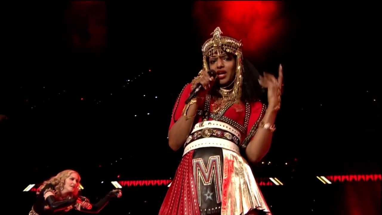 M.I.A. at Super Bowl Halftime in HD