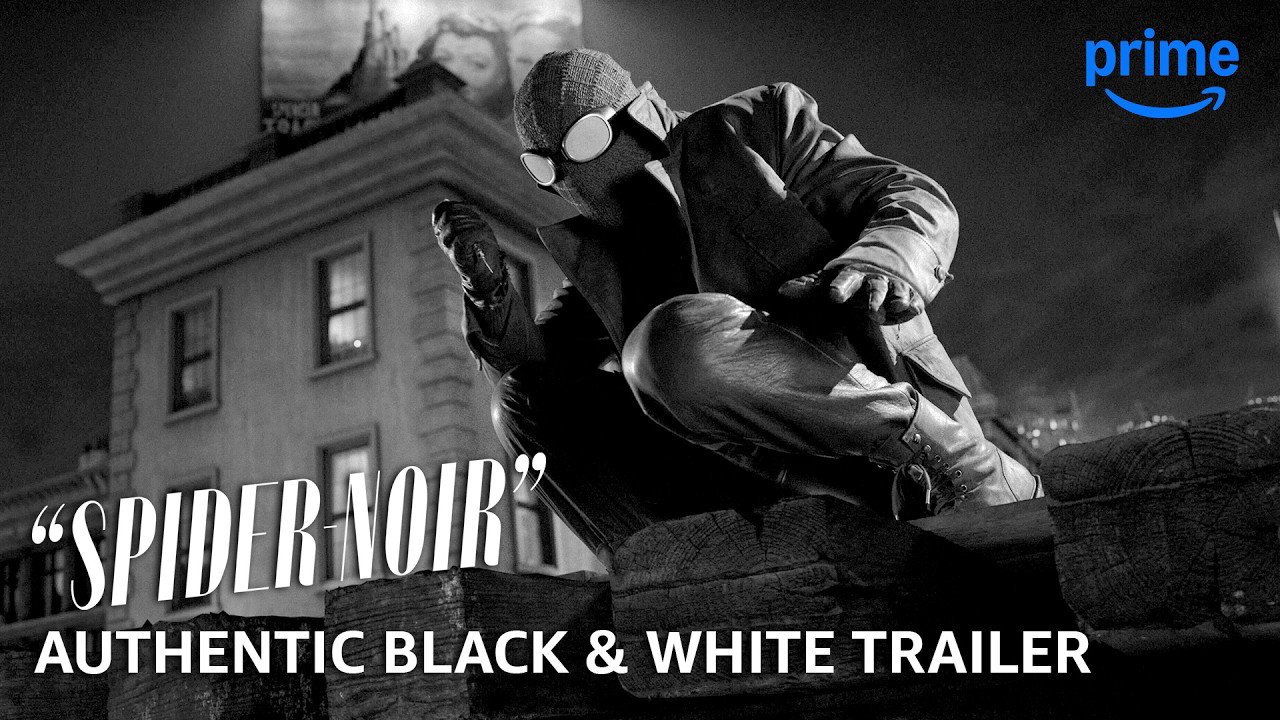 "Spider-Noir" - Authentic Black & White Trailer | Prime Video