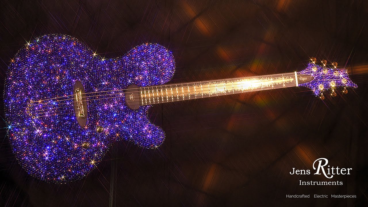 The Purple Rain Guitar -  A tribute to Prince