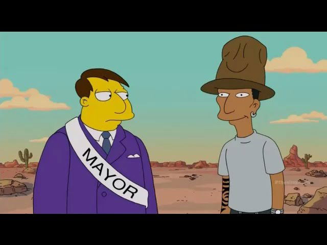Pharrell Williams Dans Les Simpsons
