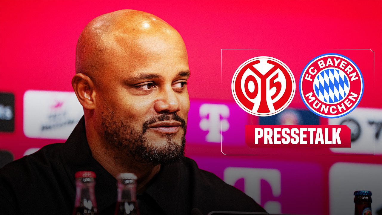 "Müssen bereit sein zu kämpfen" | Pressetalk vor Mainz 05 - FC Bayern mit Vincent Kompany Bundesliga