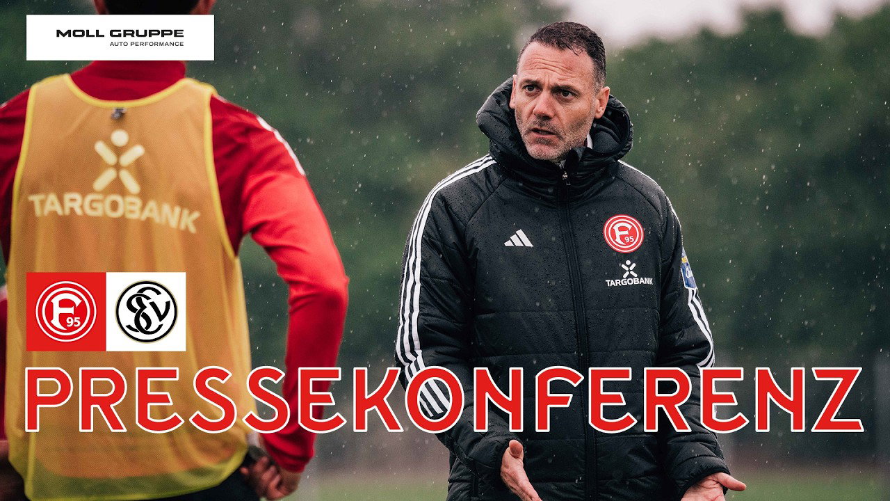 PRESSEKONFERENZ | Fortuna Düsseldorf gegen SV Elversberg | Ende vor #F95ELV