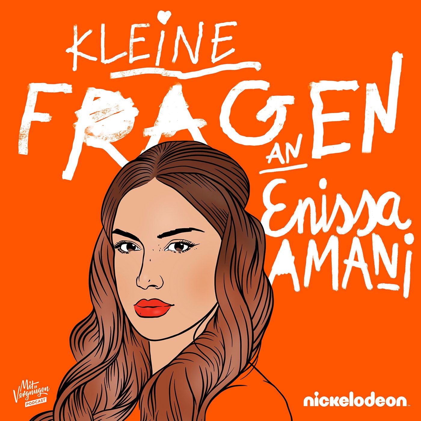 Enissa Amani, denkst du dir deine Witze selber aus?