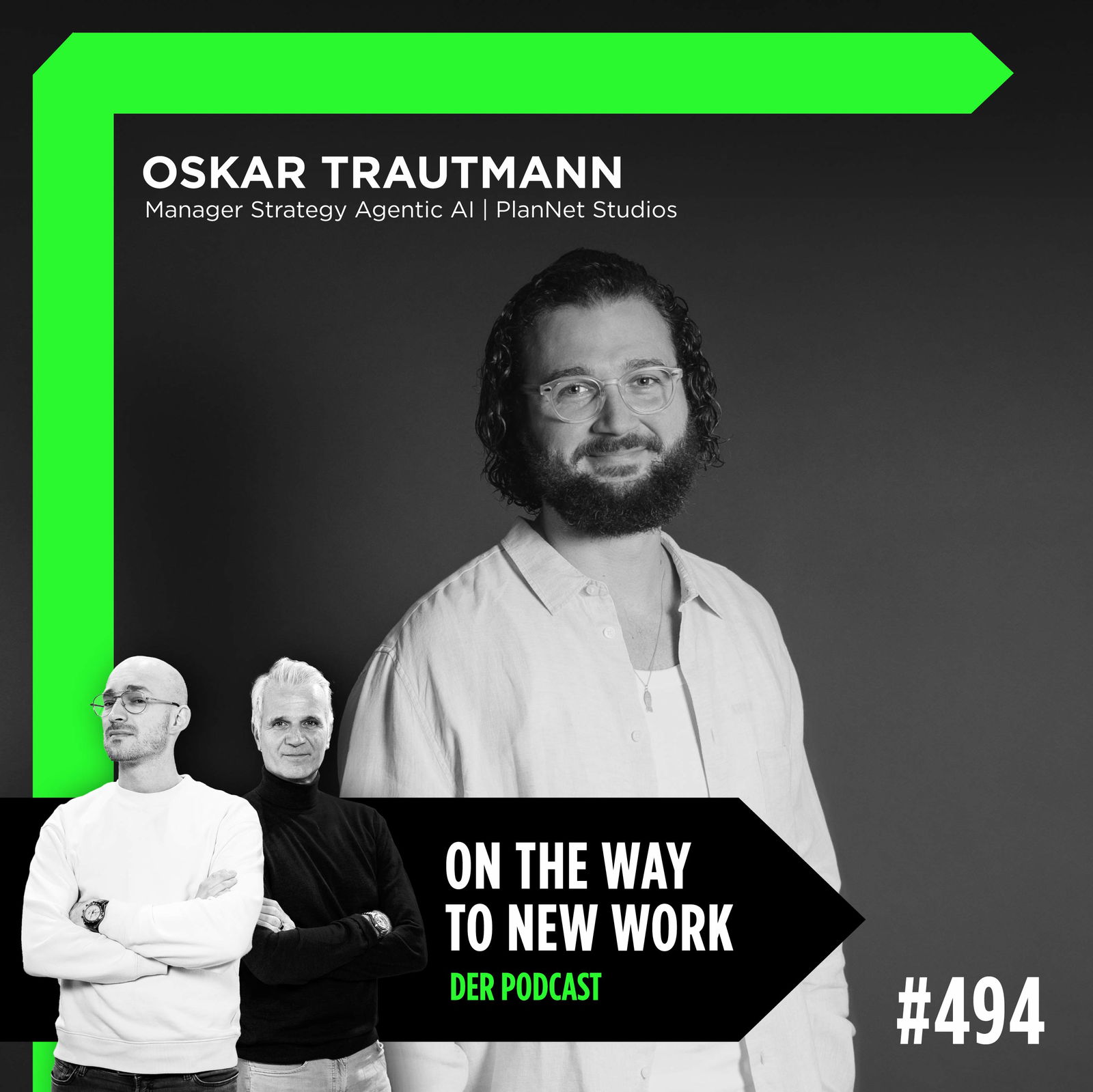 #494 Oskar Trautmann | Manager Strategy Agentic AI | PlanNet Studios