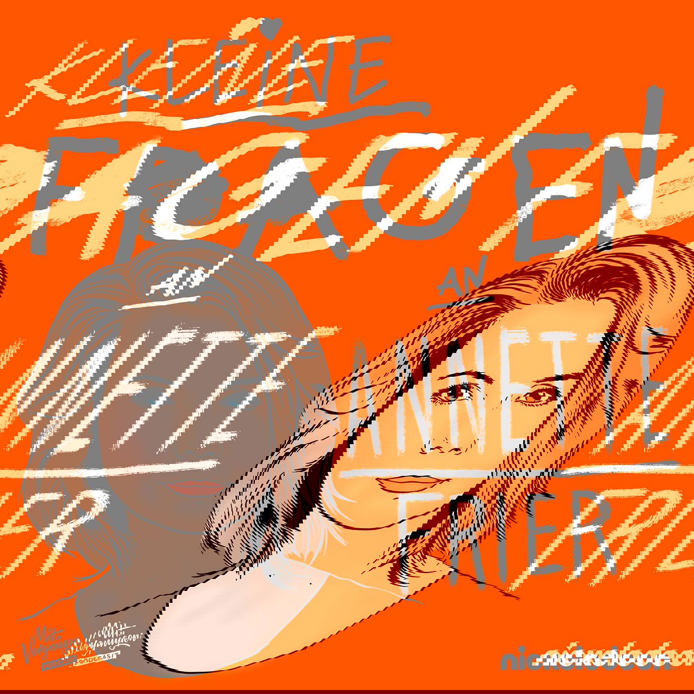 Annette Frier, warst du früher schon Klassenclown?