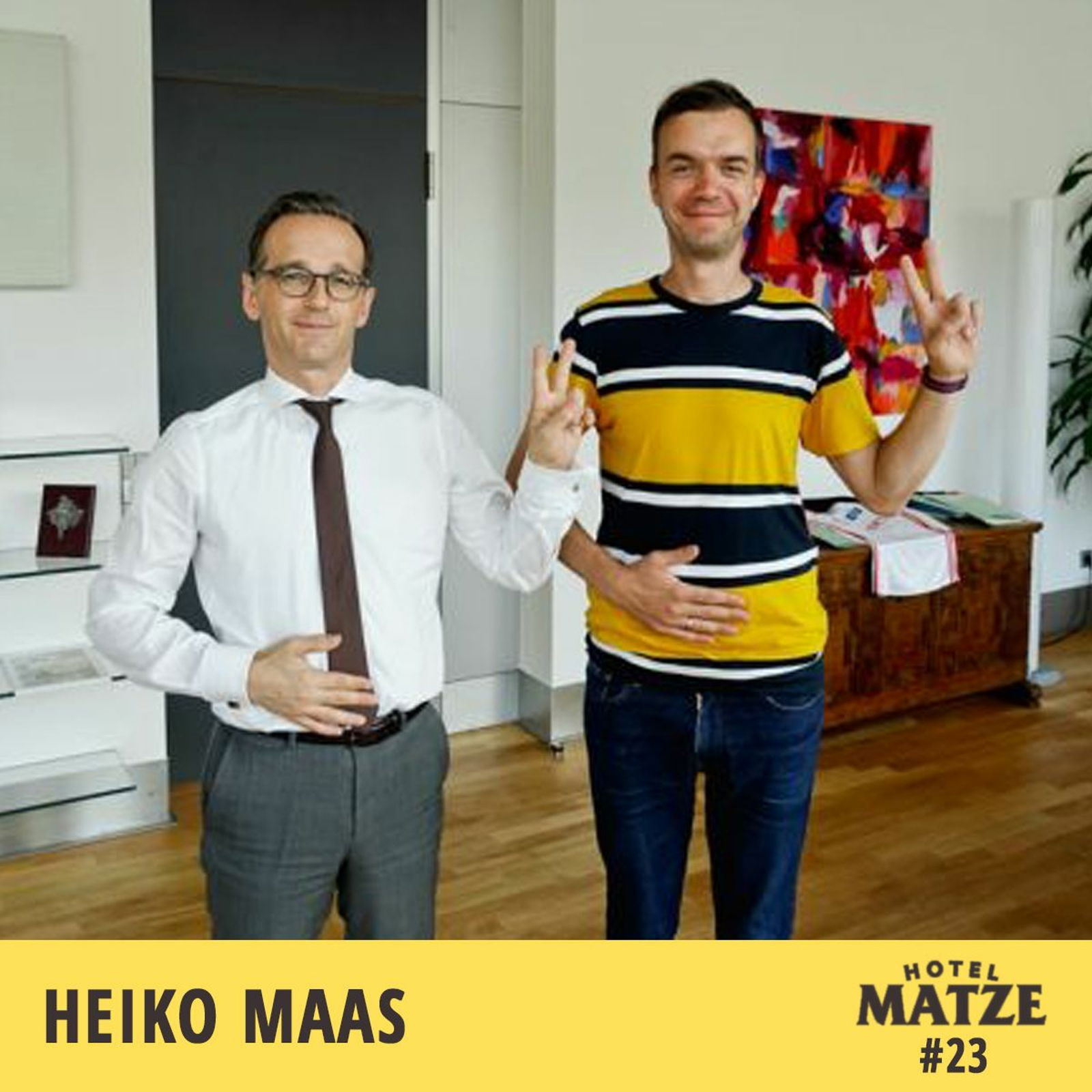 #23 Justizminister Heiko Maas – Wie verteidigst du deine Werte?
