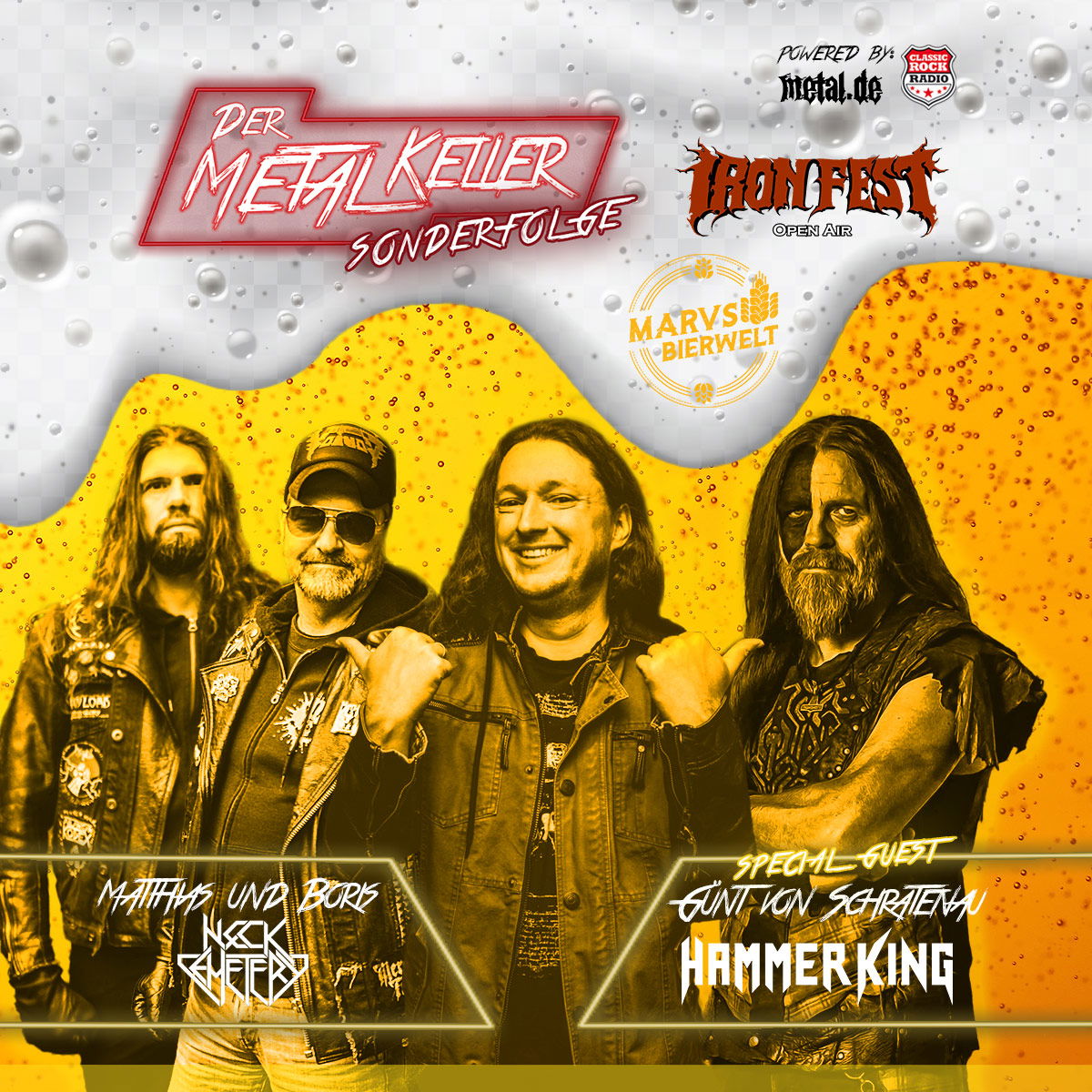 SONDERFOLGE: Klostein, Kohlmeisel und Kater danach (feat. Neck Cemetary, Hammer King und Marvs Bierwelt)