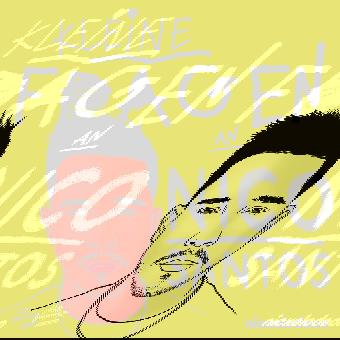 Nico Santos, hattest du schon immer so gerade Zähne?