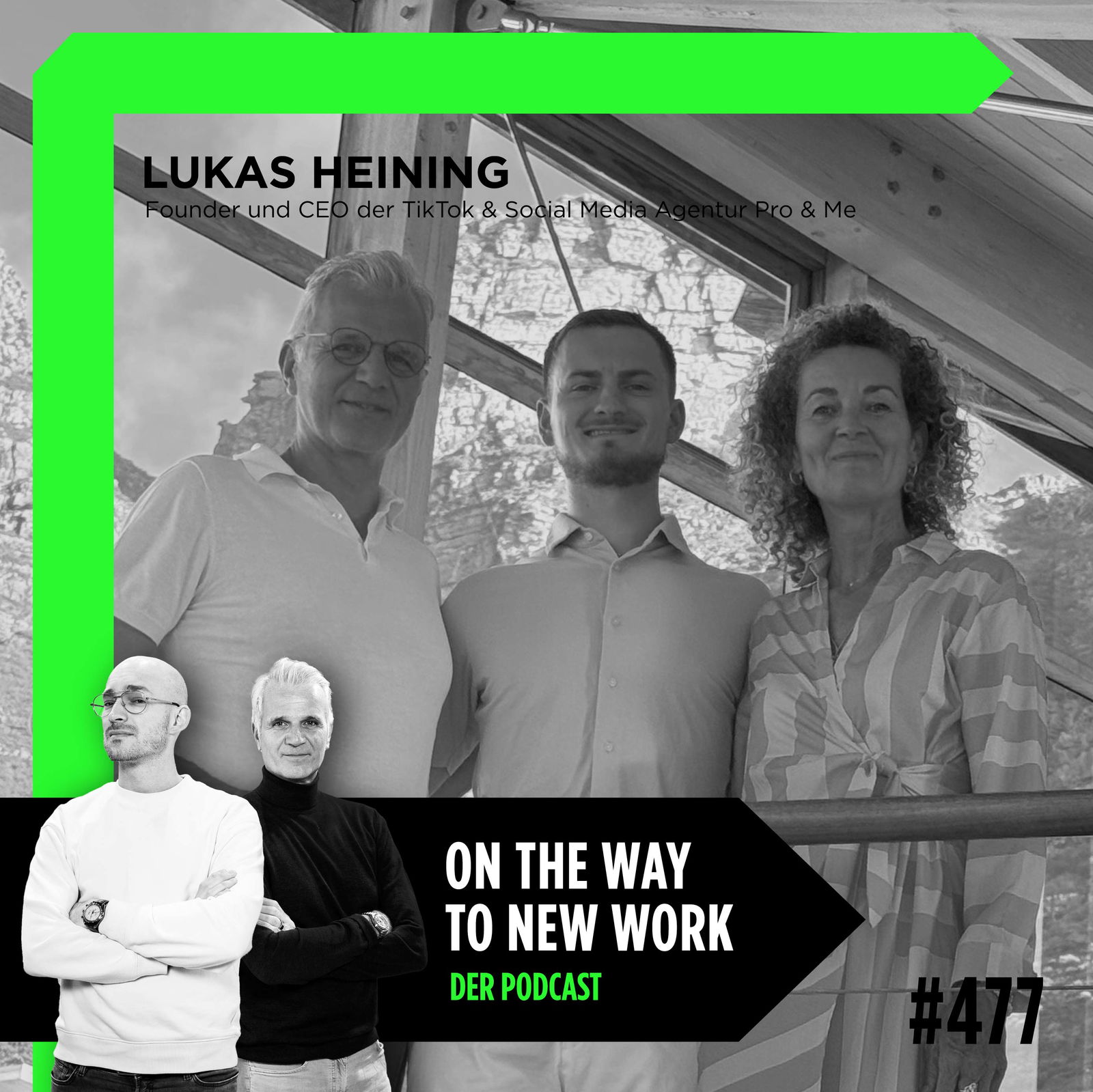 #477 Lukas Heining | Founder und CEO der TikTok & Social Media Agentur Pro & Me