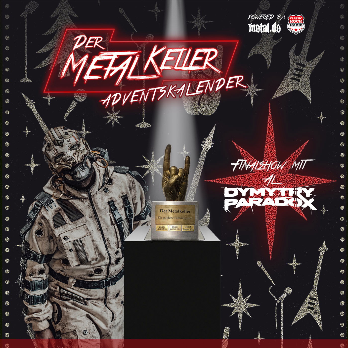 Der Metalkeller Adventskalender - Türchen 10 - Finalshow Dymytry Paradox