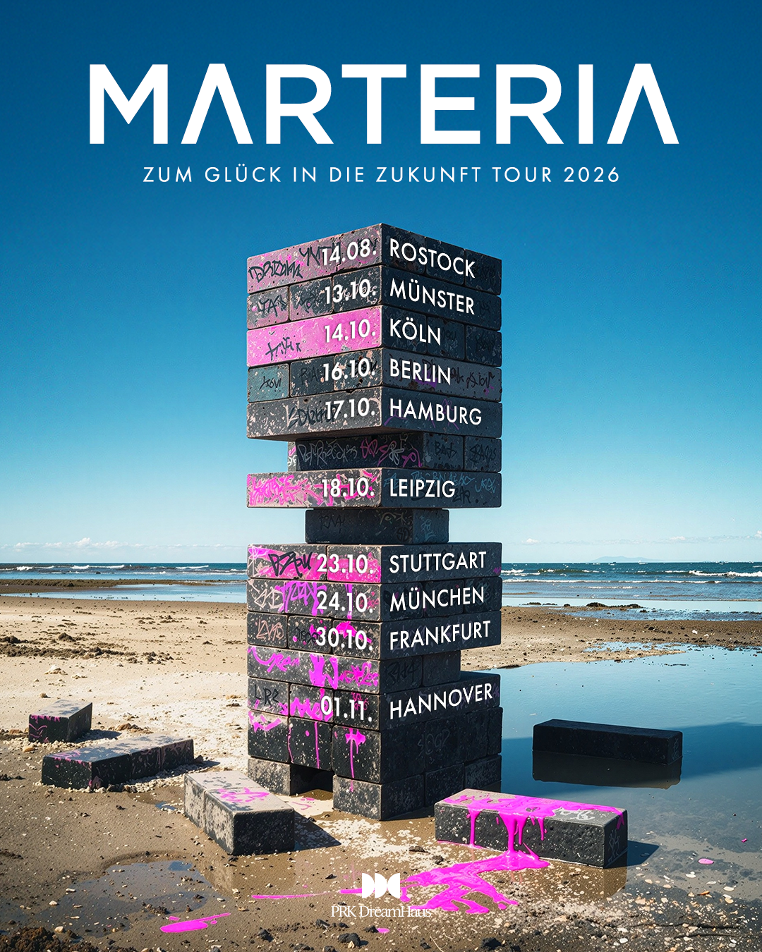 MARTERIA | ZUM GLÜCK IN DIE ZUKUNFT TOUR 2026