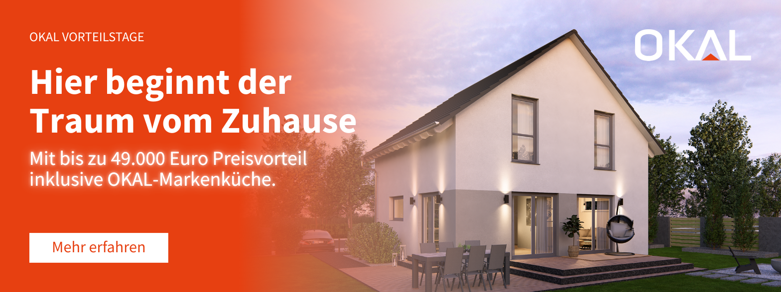 Jetzt sparen bei den Okal-Vorteilstagen.